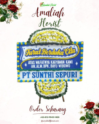 Papan Bunga Duka di Batang Kapas