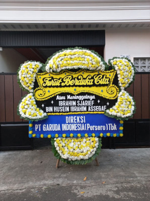 Papan Bunga Duka di Batang Kapas