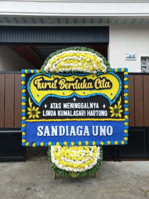 Papan Bunga Duka di Batang Kapas